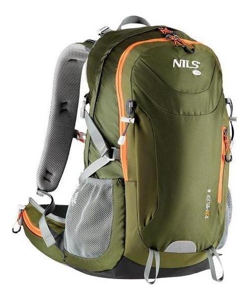 Leisure Backpacks and Bags Nils Camp: NC1917 KUPRINĖ TOURIST GREEN RAMBLER 40L NILS CAMP