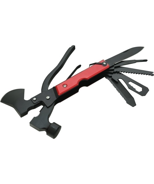Multifunction Tools and Knives Cattara: Nuga MULTI HAMMER 18cm punane