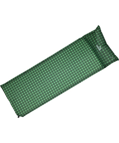 Padjad Cattara: Isetäituv madrats 190x60x3,8cm koos pehmendusega KILT roheline