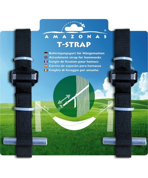 Võrkkiige rihm Amazonas T-Strap, 2 tk