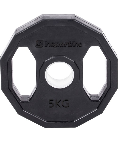 Kummiga kaetud Ruberton kettad inSPORTline: Guma dengta olimpinė svarmenų lėkštė inSPORTline Ruberton 5 kg 50 mm