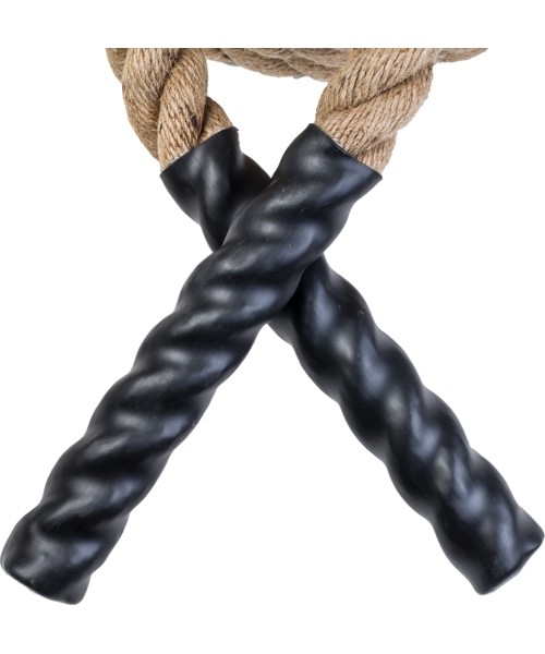 Battle Ropes inSPORTline: Natūrali jėgos-kovos virvė iš sizalio inSPORTline Waverope Base 9m 40mm 5,7kg