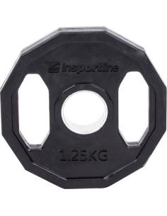 Rubber Coated Olympic Weight Plate inSPORTline Ruberton 1.25kg
