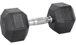 Hex Dumbbell inSPORTline Hexsteel 16 kg