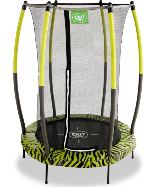 EXIT Tiggy junior trampoline with safety ø140cm - black/green