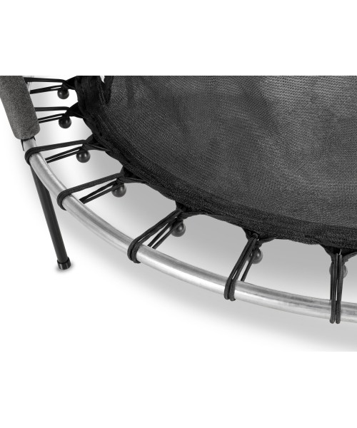 EXIT Tiggy junior trampoline with safety ø140cm - black/green