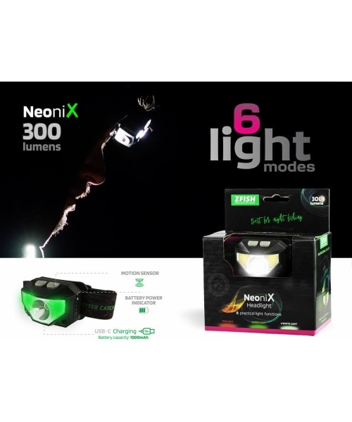 ZFISH Headlamp Neonix