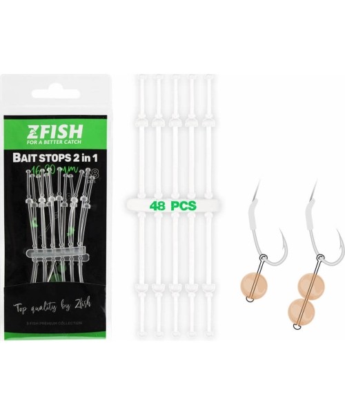 Baits and Lures ZFish: ZFISH Silicone Boilie Stops 16-30mm
