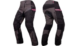 Women’s Motorcycle Pants W-TEC Barbata - Black-grey-pink