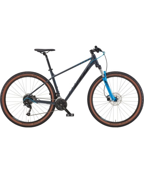 Linnarattad KTM: Dviratis KTM Chicago 271, 27.5", dydis 19" (48cm), juodas/mėlynas