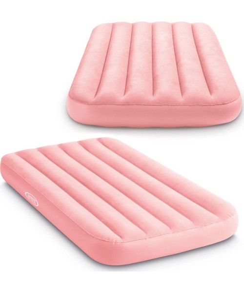 Inflatable Camping Mats Intex: Inflatable mattress for children to sleep 157x88x18 pink INTEX 66803