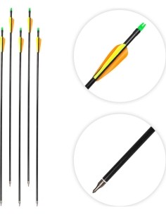 Keeratava otsaga nooled inSPORTline Adamson, 5 tk