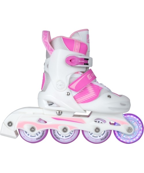 Adjustable Children's Skates inSPORTline: Vaikų riedučiai inSPORTline Caneto su LED priekiniais ratukais
