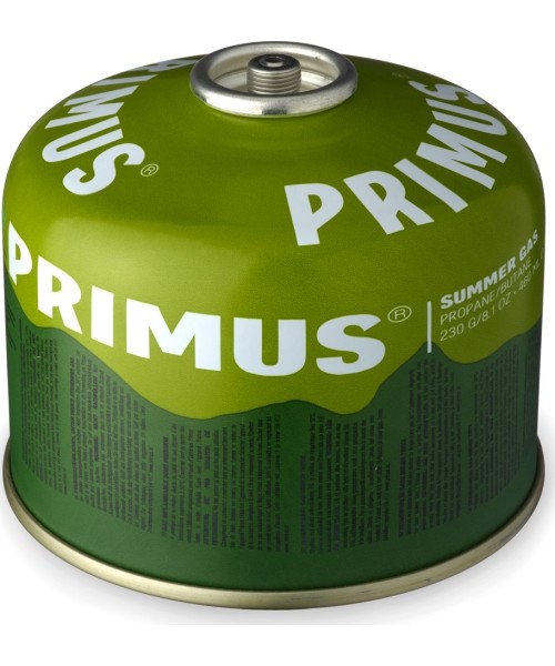 Cookers and Accessories Primus: Summer Gas Cartridge Primus Self-Sealing, 230g, Green
