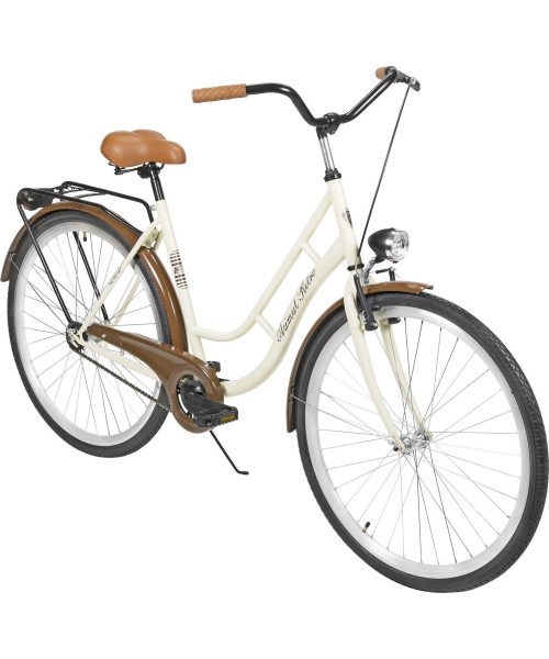 Linnarattad : Dviratis AZIMUT Retro 28" 2023 cream