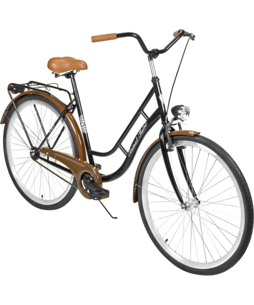 Linnarattad : Dviratis AZIMUT Retro 28" 2023 black