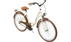 AZIMUT City Lux 26" 2025 Bicycle Cream-Brown
