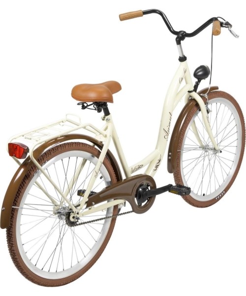 AZIMUT City Lux 26" 2025 Bicycle Cream-Brown