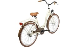 Jalgratas AZIMUT City Lux 26" 2025 kreem-pruun