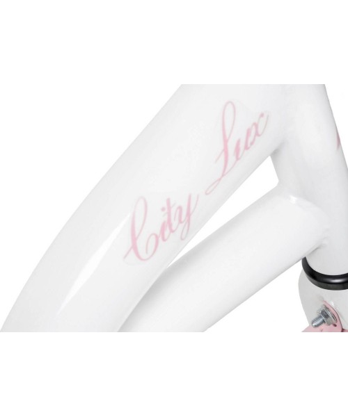Jalgratas AZIMUT City Lux 26" 2025 white-pink