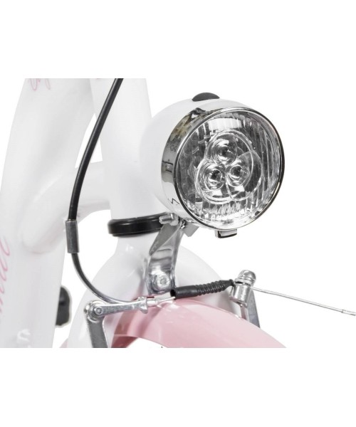 AZIMUT City Lux 26" 2025 Bicycle White-Pink