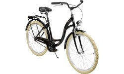 AZIMUT City Lux 26" 2025 black-cream bicycle