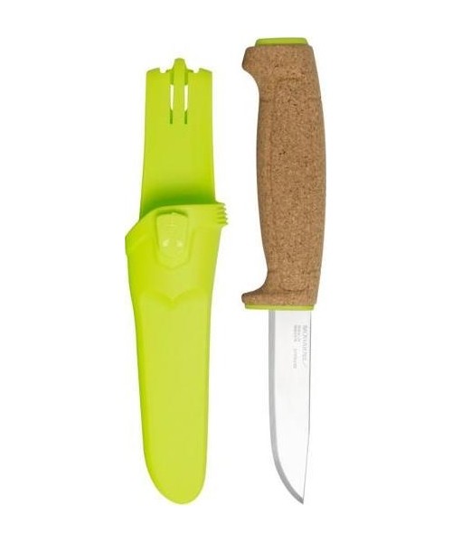 Jahi- ja ellujäämisnoad Morakniv: Neskęstantis peilis Morakniv, su dėklu