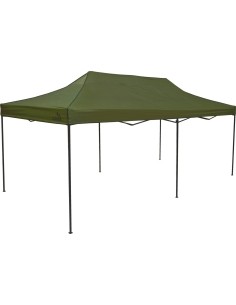 Party tent scissor 3x6m green WATERPROOF