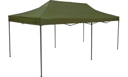 Kokkupandav peotelk 3x6 m roheline, veekindel