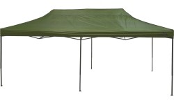 Kokkupandav peotelk 3x6 m roheline, veekindel