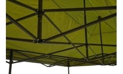 Kokkupandav peotelk 3x6 m roheline, veekindel
