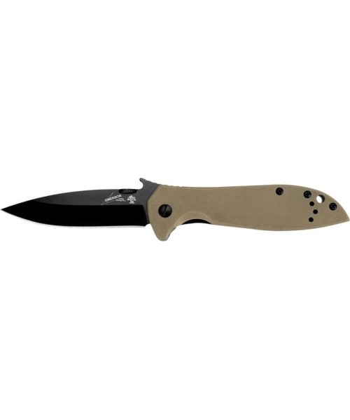 Jahi- ja ellujäämisnoad : Sulankstomas peilis Kershaw Emerson 6054BRNBLK