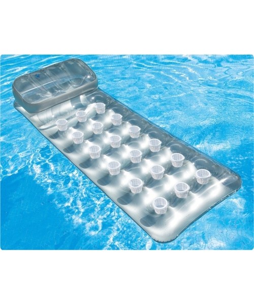 Inflatable mattress with water headrest for the beach INTEX 58894