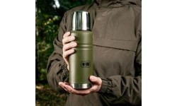 M-Tac roostevabast terasest termos 750 ml, oliivroheline