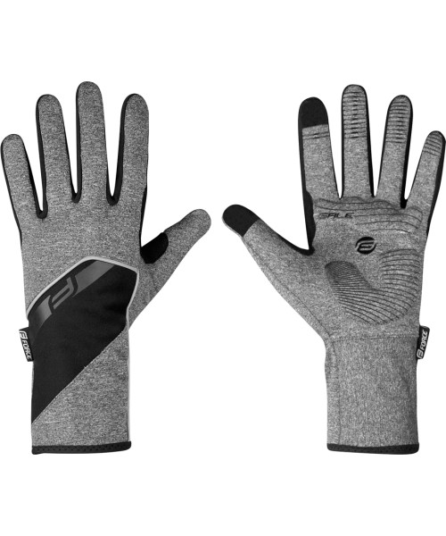 Kindad ja kiivrid : Pirštinės FORCE GALE softshell (pilka) S