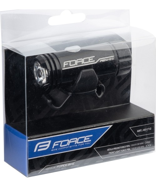 Front Light Force Pen Mini 150LM USB Mini, Black