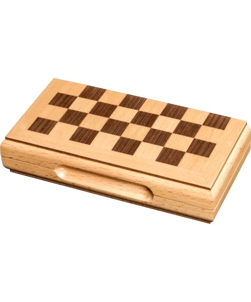 Travel Chess Set Philos wood, magnetic 17 x 8.5 cm