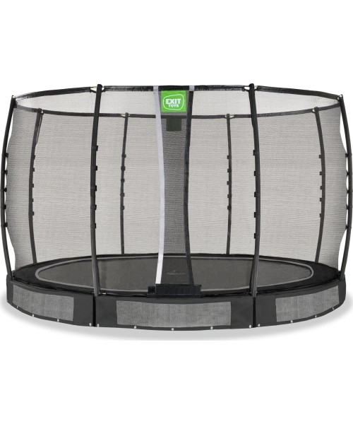 In-ground trampolines Exit: EXIT Allure Premium ground trampoline ø366cm - black