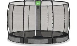 EXIT Allure Premium ground trampoline ø366cm - black