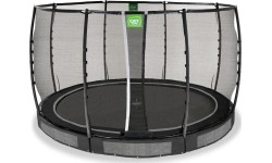 EXIT Allure Premium ground trampoline ø366cm - black