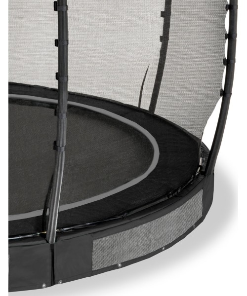 EXIT Allure Premium ground trampoline ø366cm - black