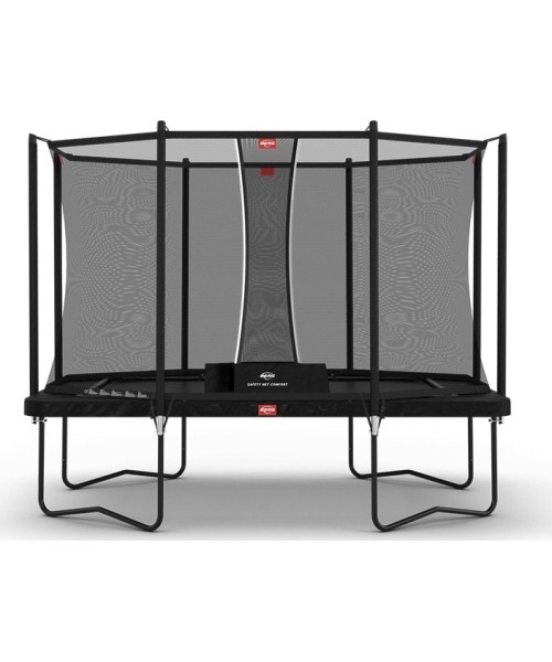 On-ground trampolines BERG: BERG Ultim Favorit Regular 330 Black + Safety Net Comfort