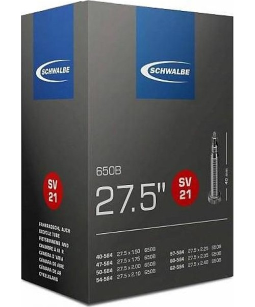 Gloves & Helmets & Accessories : Kamera Schwalbe SV21 27.5x1.50/2.40 (40/62-584) FV40