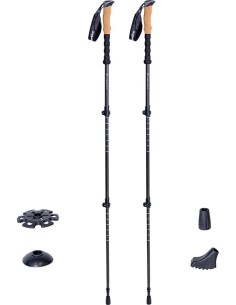 3-Piece Carbon Trekking Poles inSPORTline Portello