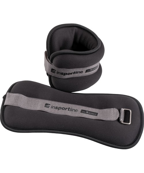Käe- ja jalaraskused inSPORTline: Apyrankės ant kulkšnies ir riešo inSPORTline ON-X Neoprener 2 x 1 kg
