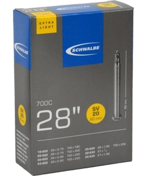 Sisekumm Schwalbe SV20 700x18/28 (18/28-622 22/25-630) FV80