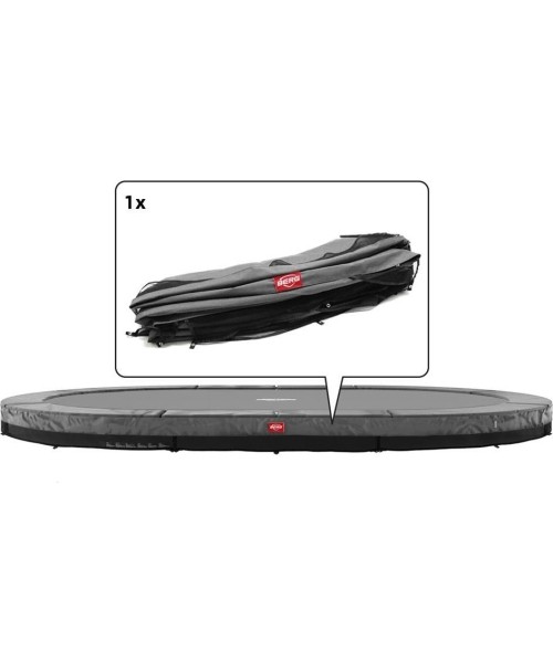 Trampoline Spare Parts BERG: Grand Champion - InGround Padding 350 grey (27cm)
