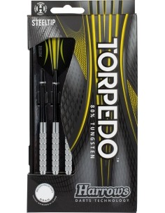 Noolemängu nooled Harrows Torpedo W80 Steeltip, 3x25 g