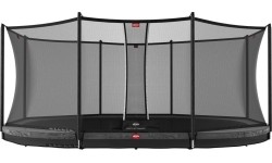 BERG Grand Favorit InGround 520 Grey + Safety Net Comfort