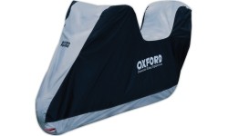 Motorcycle Cover with Suitcase Space Oxford Aquatex M